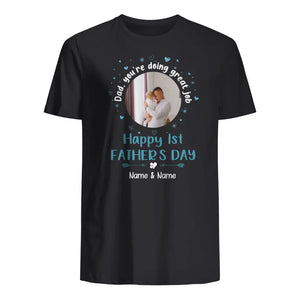Gift for father's day | Customize T-shirt for dad | Dad you're doing great job