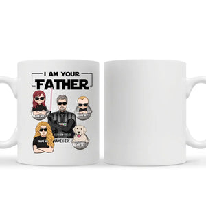 Geschenk zum Vatertag | Tasse für Papa individuell gestalten | ich bin dein Vater