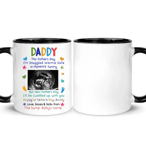 Gift for father's day | Customize Mug for dad |  Daddy I'll be cuddled up with you