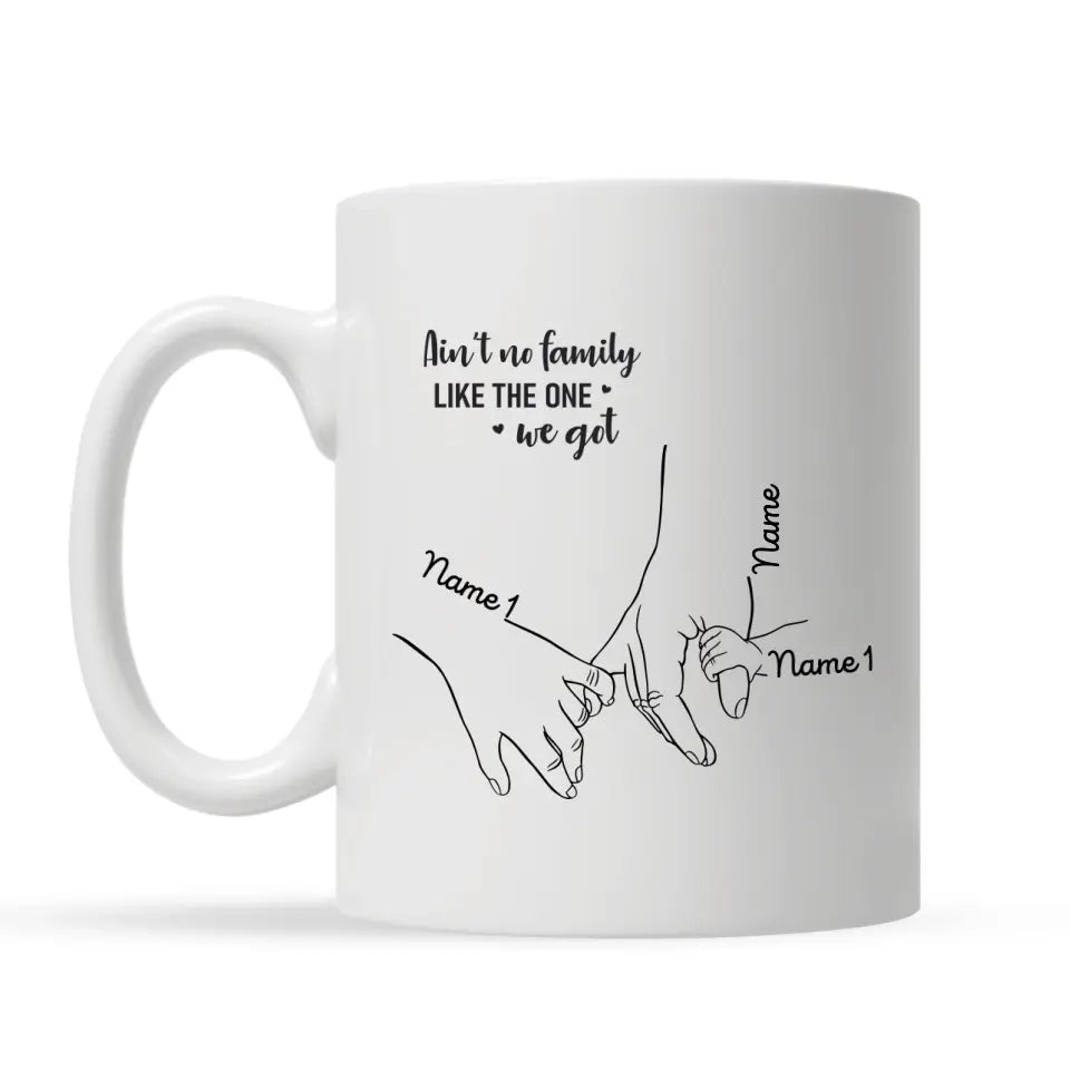 Gift for father's day | Customize Mug for dad | Ain't no family like the one we got