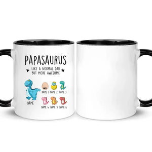 Gift for father's day | Customize Mug for dad | Daddysaurus more awesome